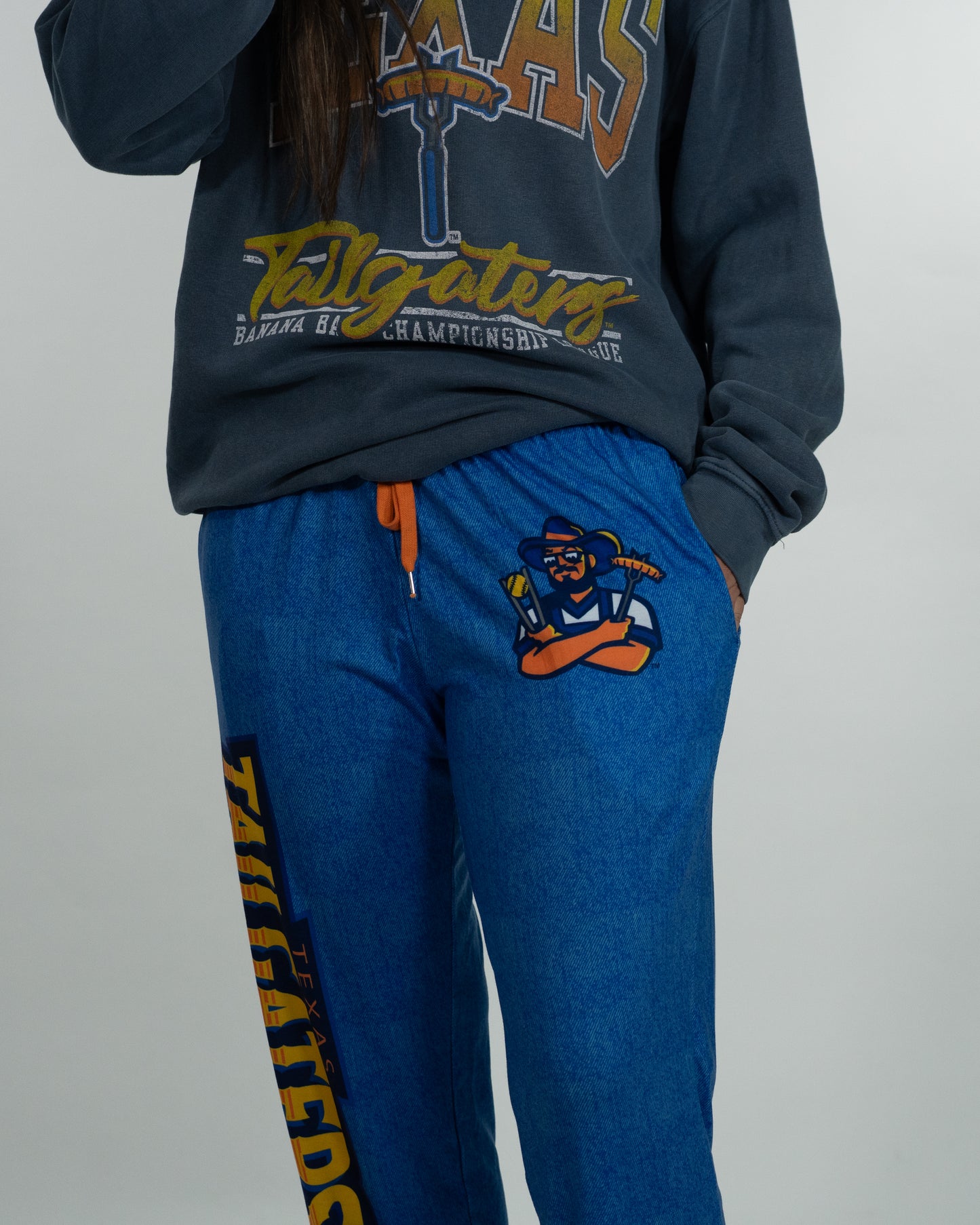 Tailgaters Denim Pajama Bottoms