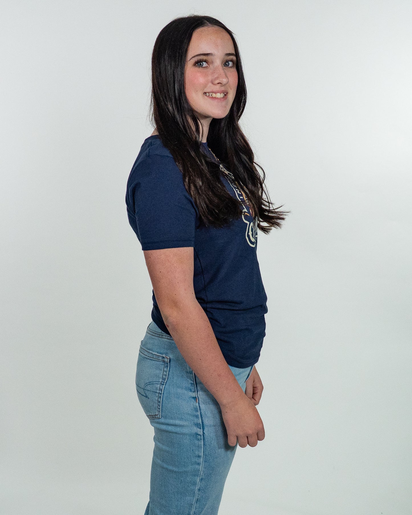 YOUTH Clowns Primary Logo Tee - Navy