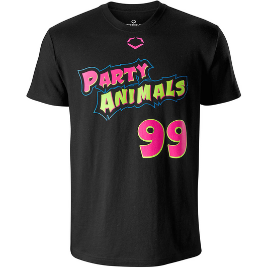 Party Animals EvoShield Short Sleeve Shirsey - Black