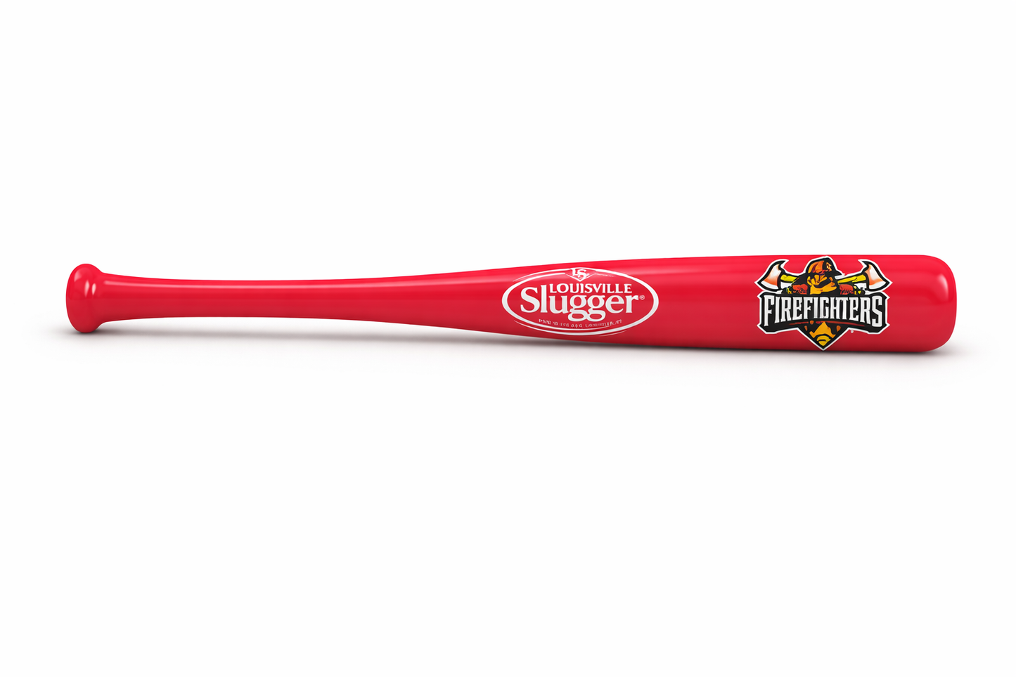 Firefighters Louisville Slugger Mini Bat - Red