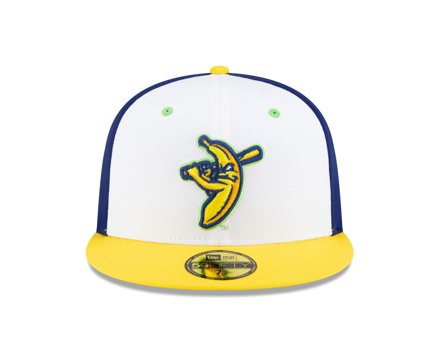 Bananas 5950 Alternate Hat - White/Blue