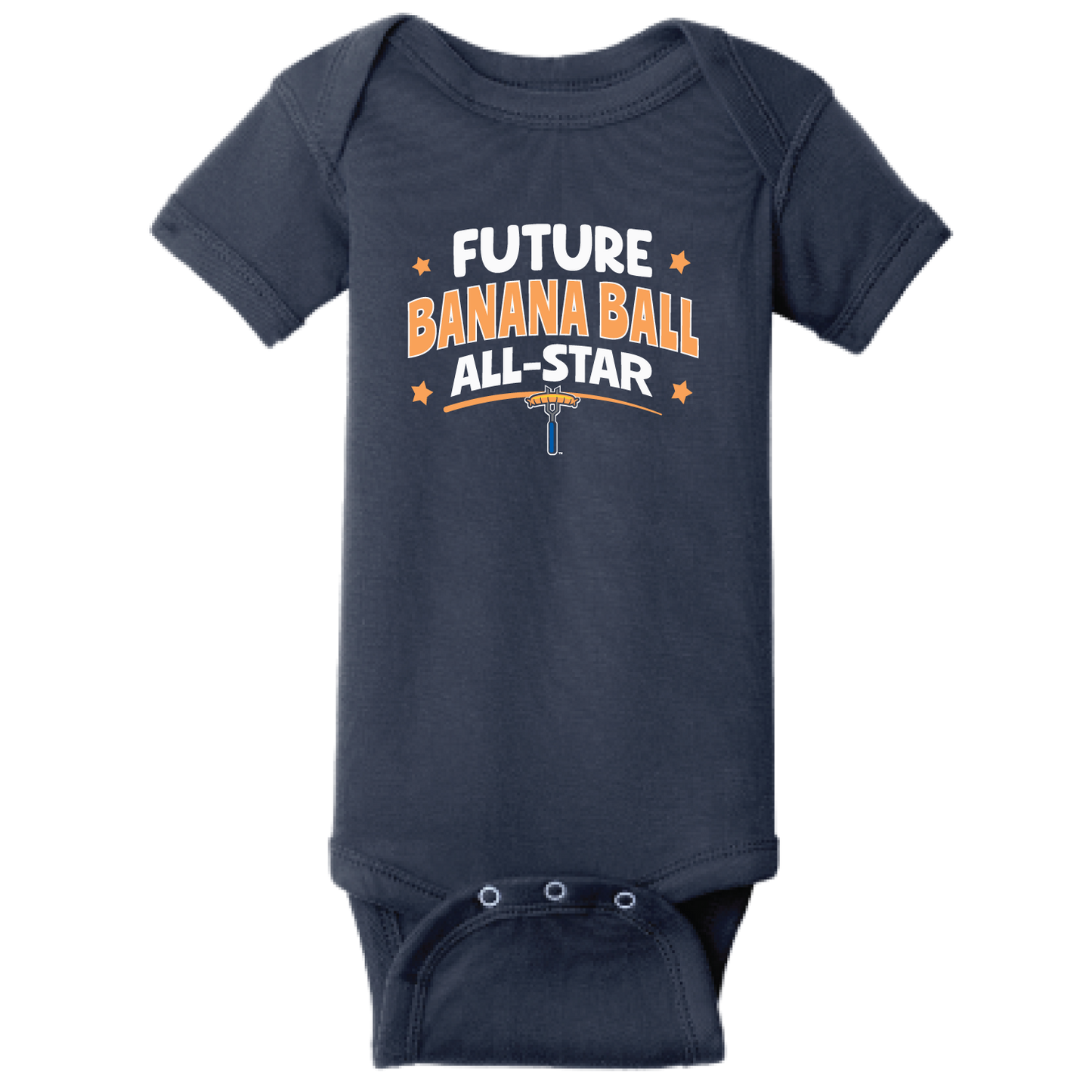 Tailgaters Future Banana Ball Onesie