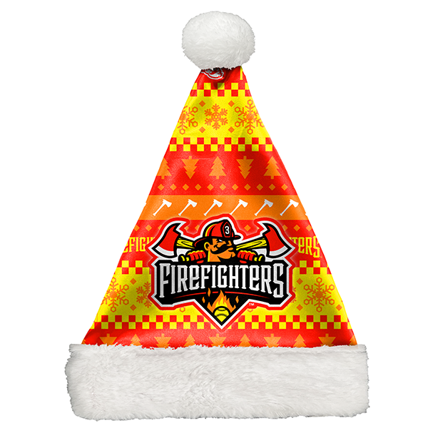 Firefighters Santa Hat