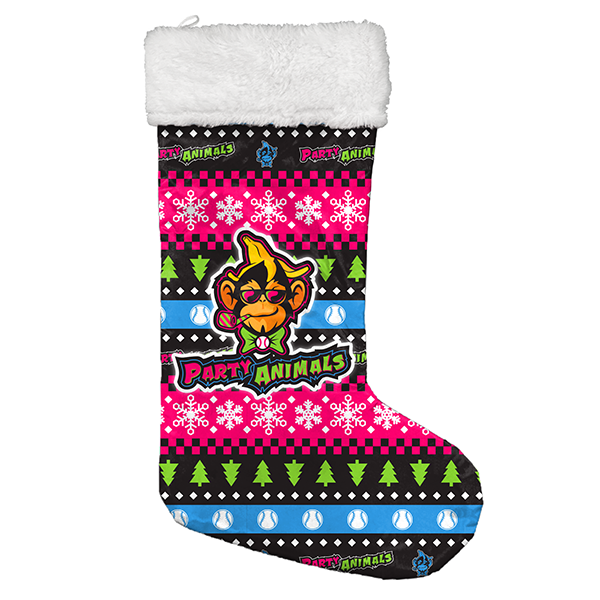 Party Animals Christmas Stocking