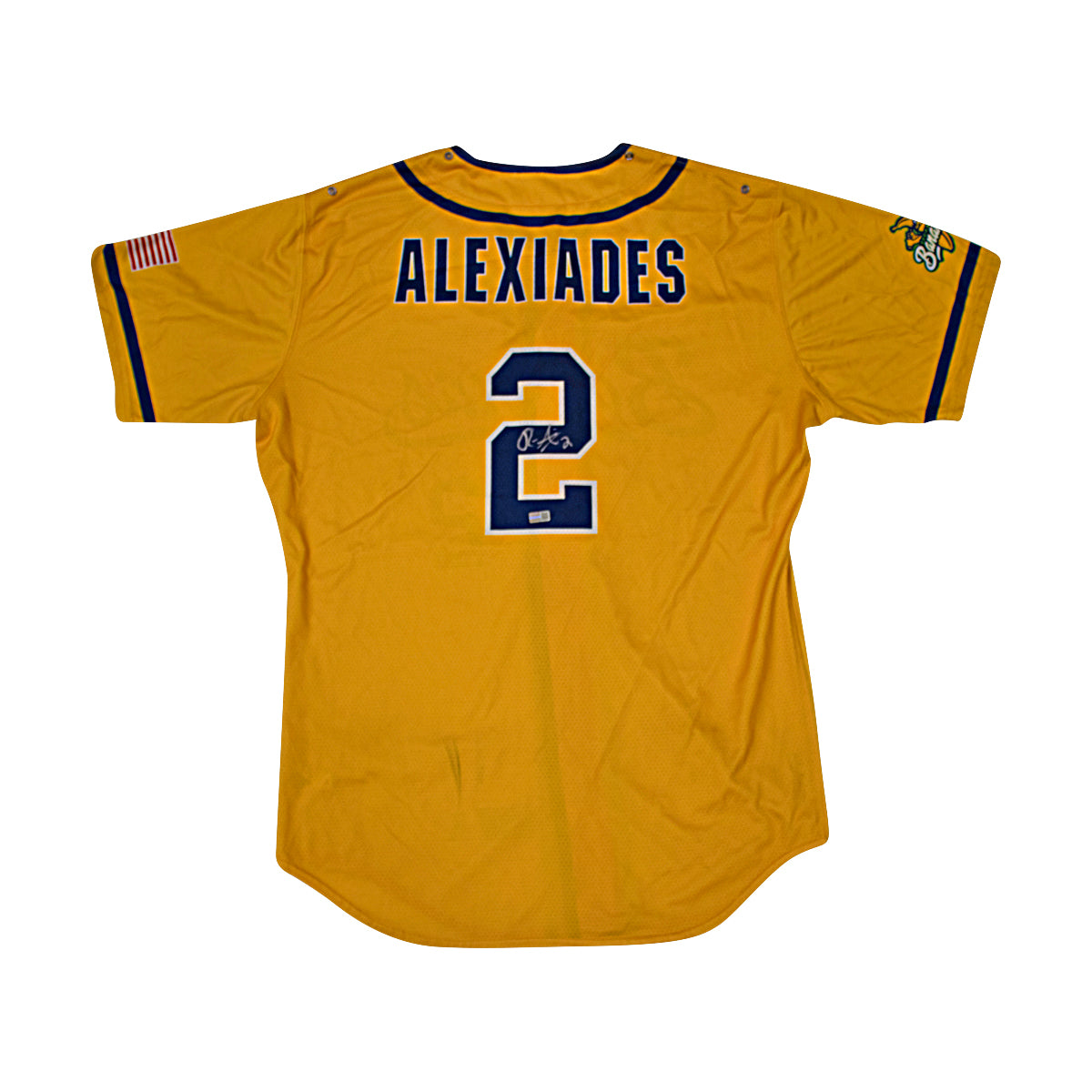 Reese Alexiades Autographed Game Worn Savannah Bananas Jersey from Fenway Park Game (6/8/24)