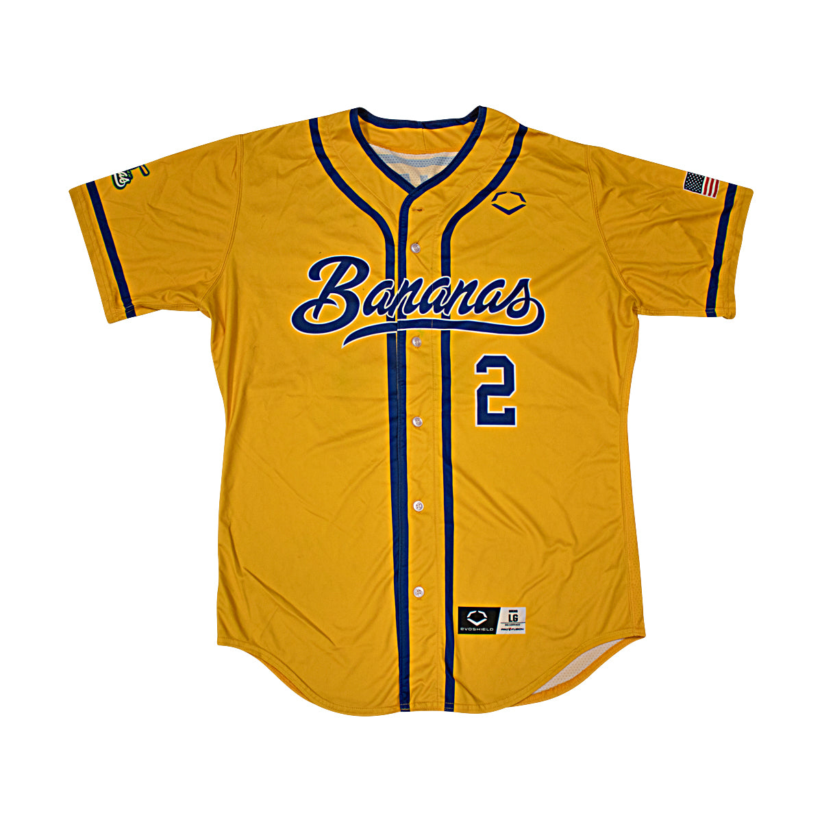 Reese Alexiades Autographed Game Worn Savannah Bananas Jersey from Fenway Park Game (6/8/24)