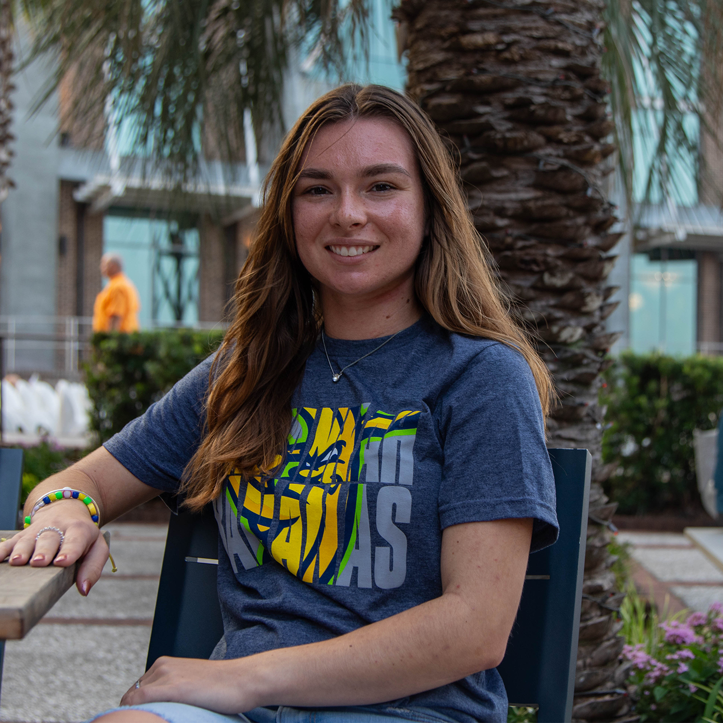 Bananas Short Sleeve Knockout Tee - Heathered Navy