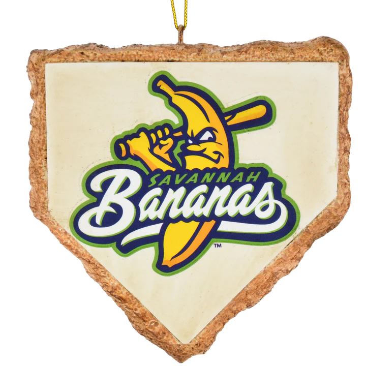 Bananas Home Plate Ornament