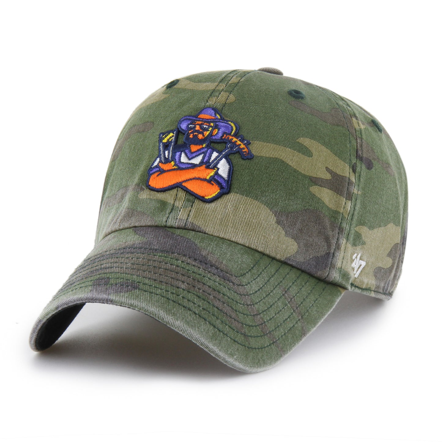 Tailgaters '47 Brand Camo Adjustable Clean Up Hat