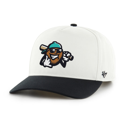 Coconuts '47 Brand Secondary Logo Two-Tone Hitch ADJ - White/Black
