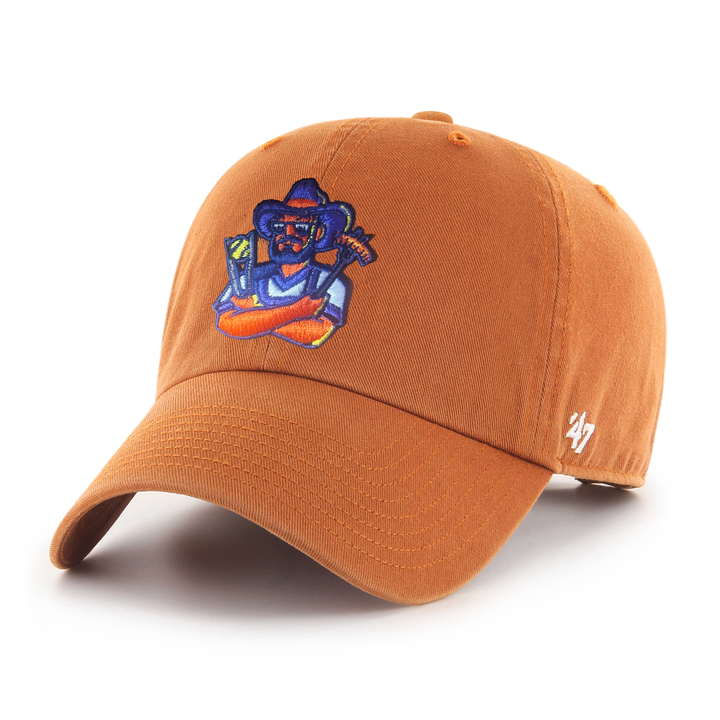 Tailgaters '47 Brand Alternate Adjustable Clean Up Hat - Orange