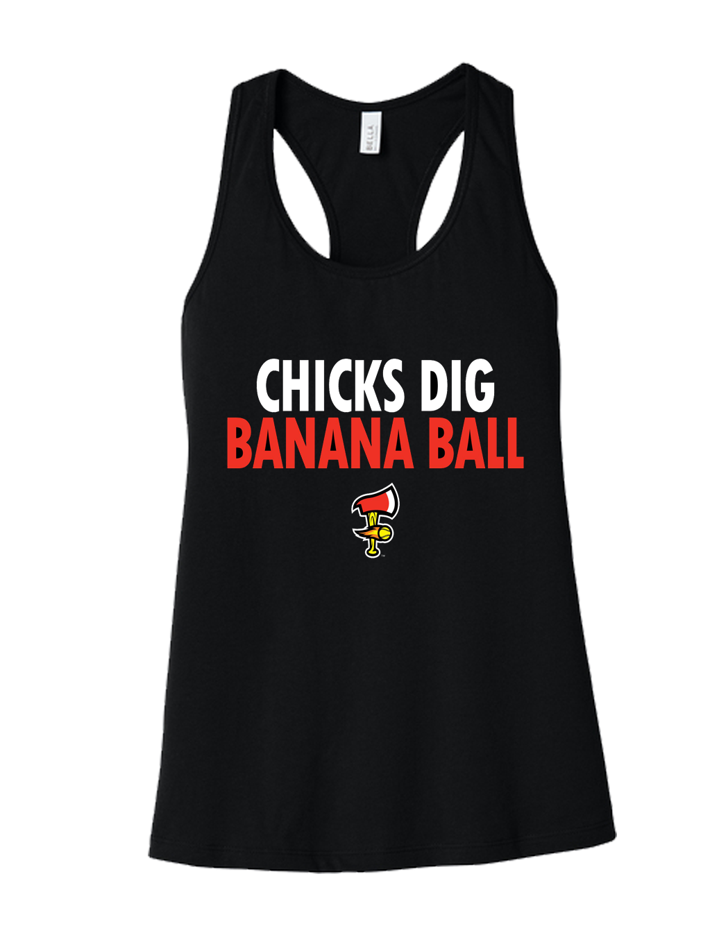 WOMEN'S Firefighters Chicks Dig Banana Ball