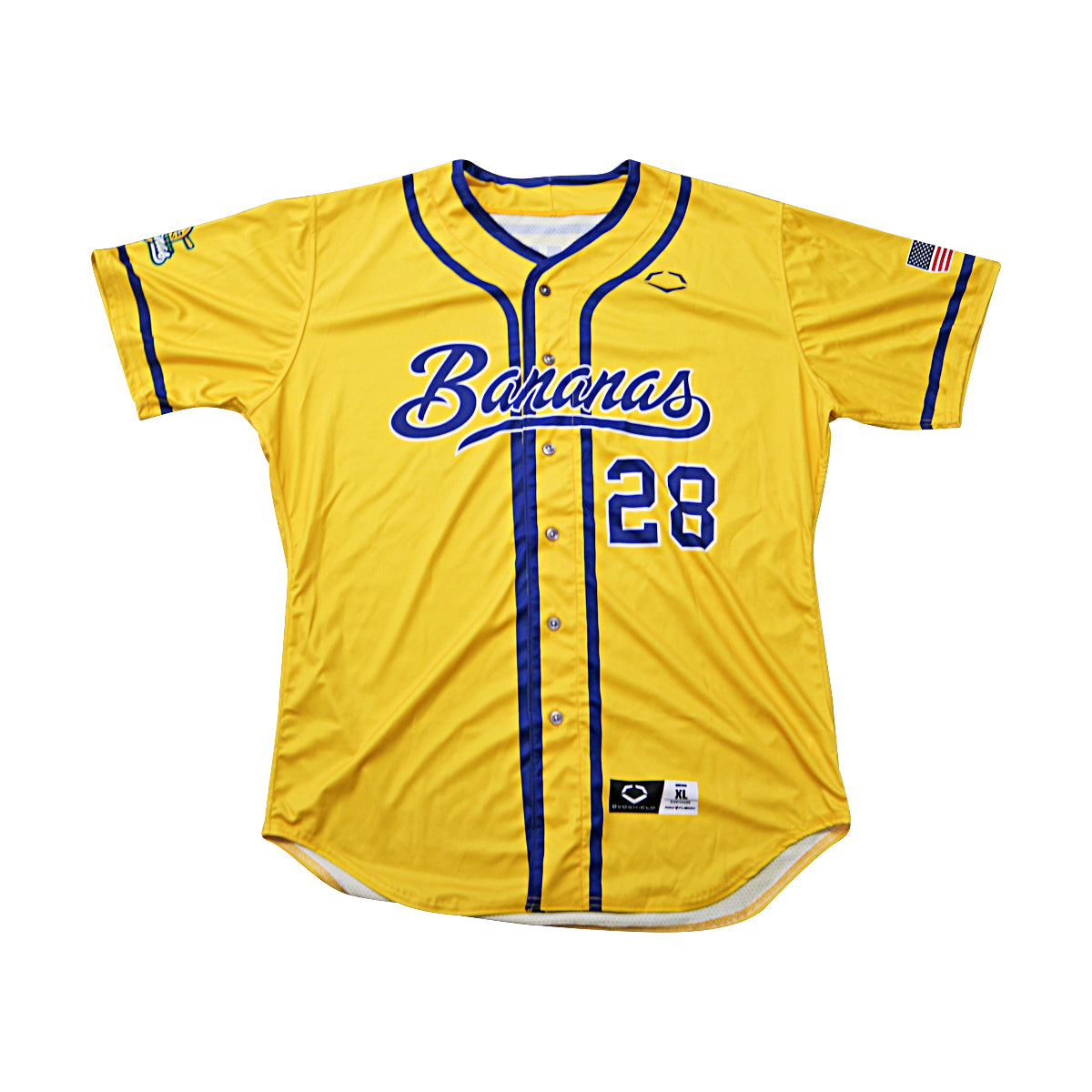 Corey Kluber "Former Cleveland Indian" Autographed Game Worn Savannah Bananas Jersey from Progressive Field Game (8/10/2024)