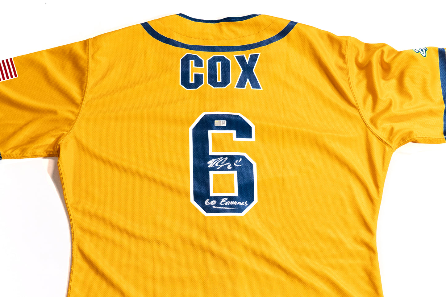 Ryan Cox #6 Signed Jersey