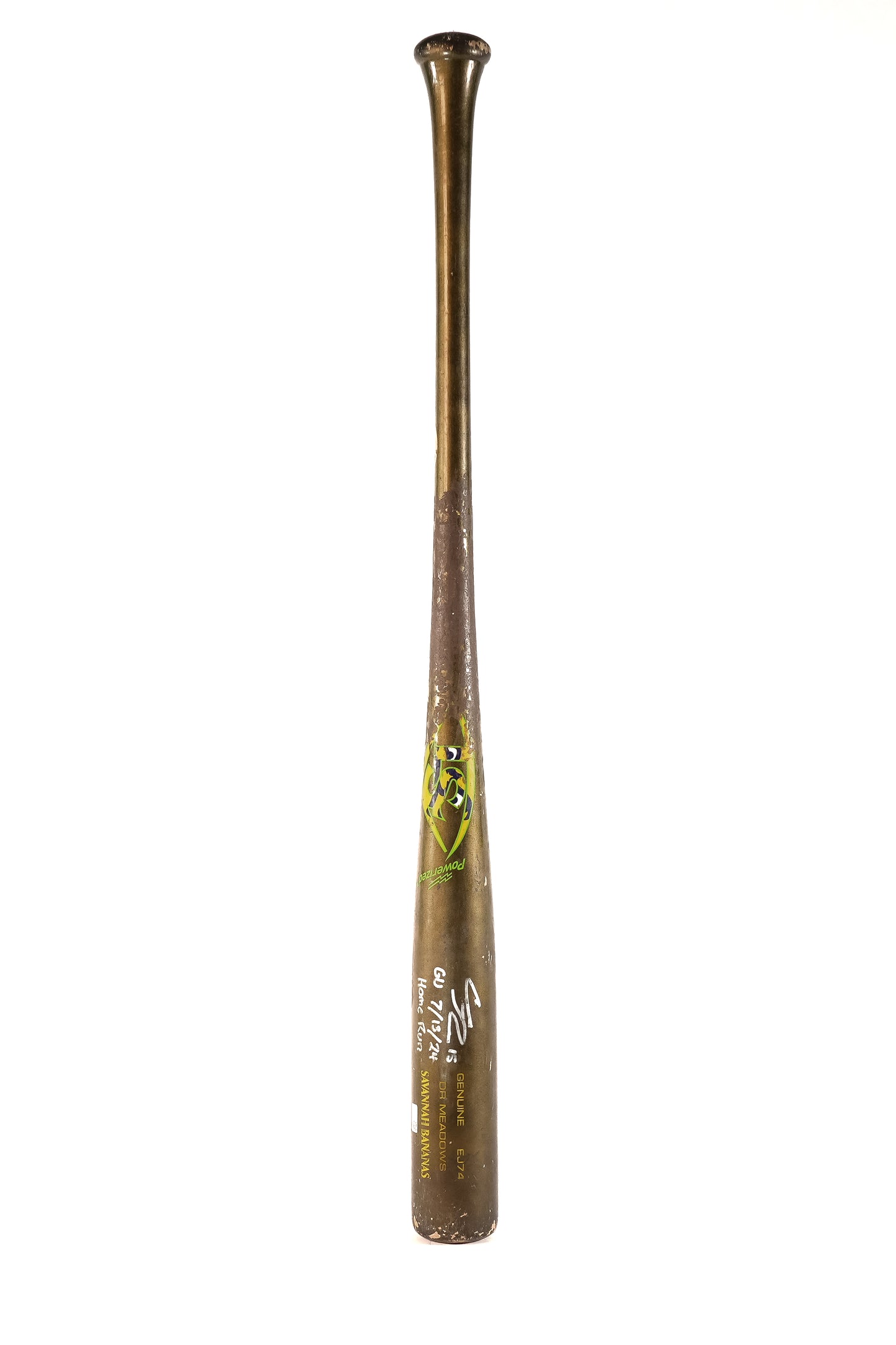 DR Meadows #5 Autographed & Game Used Bat - Homerun Bat, Bottom of 7th Inning, Washington D.C @ Nationals Park (7/13/24)