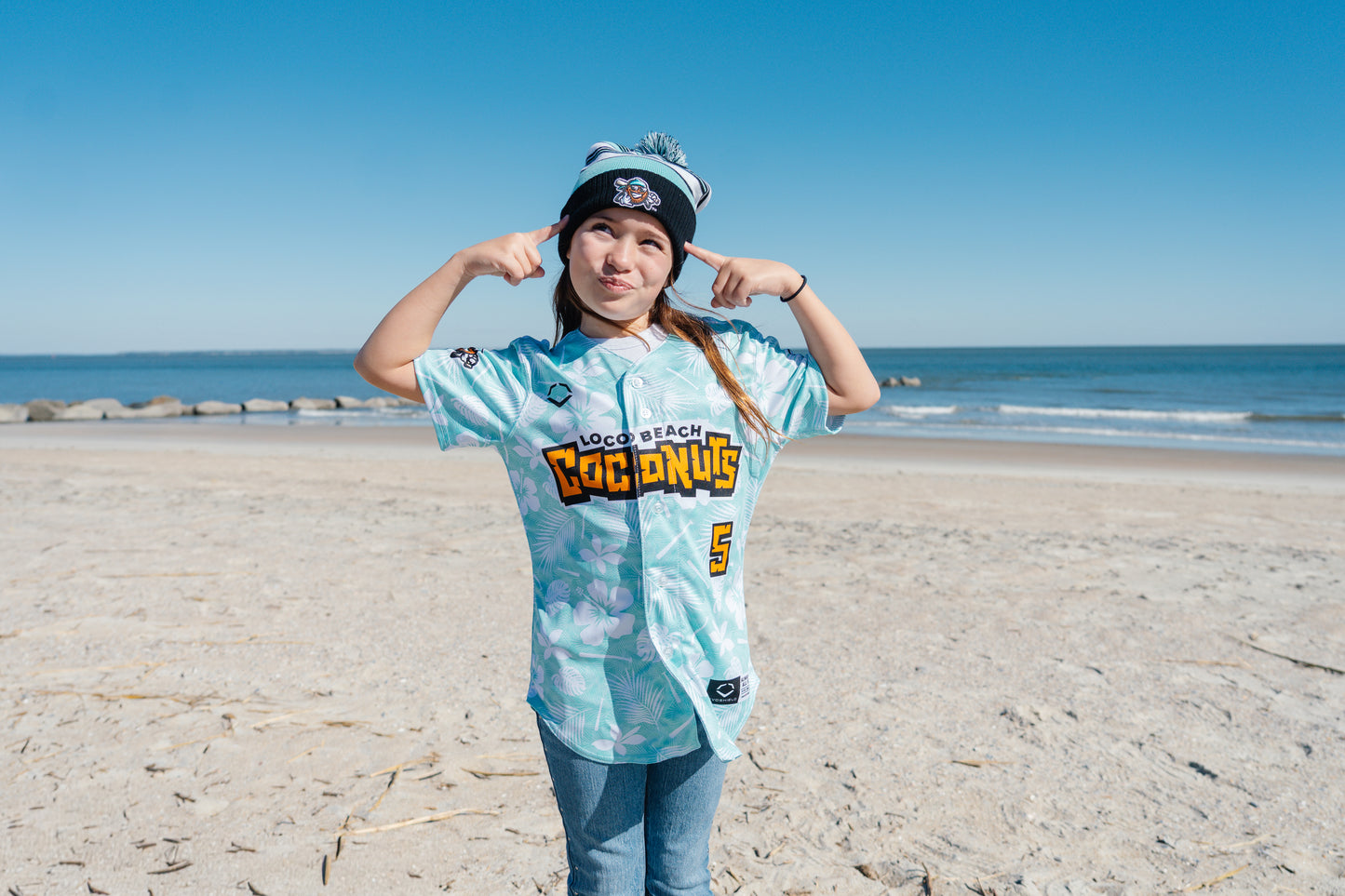 Coconuts Classic Striped Beanie