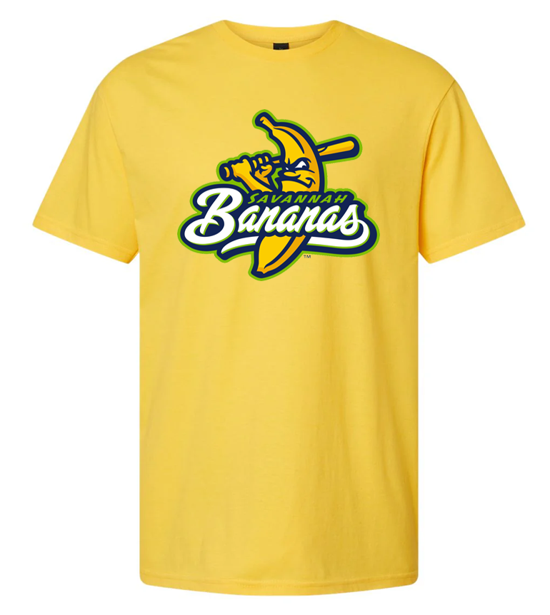 Bananas Short Sleeve Primary Logo Tee - Yellow – Banana Ball Bananas Short Sleeve Primary Logo Tee - Yellow – Banana Ball