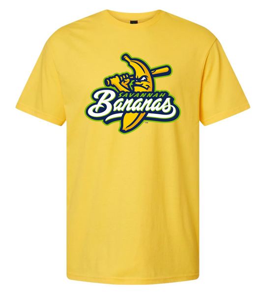Bananas Short Sleeve Primary Logo Tee - Yellow