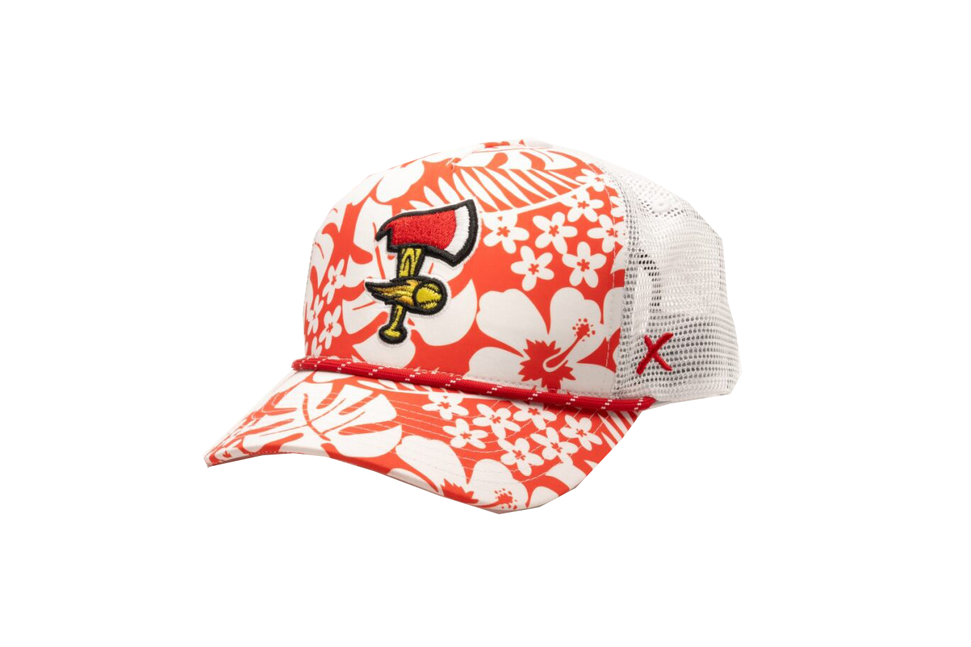 Firefighters CapX Floral Adjustable Hat