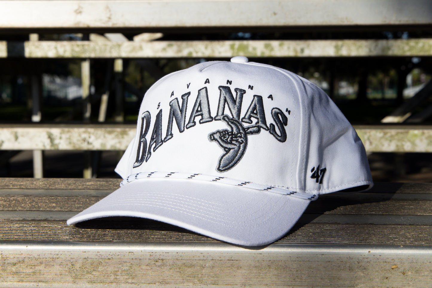 Bananas '47 Brand Adjustable Speckled Hitch Hat - White
