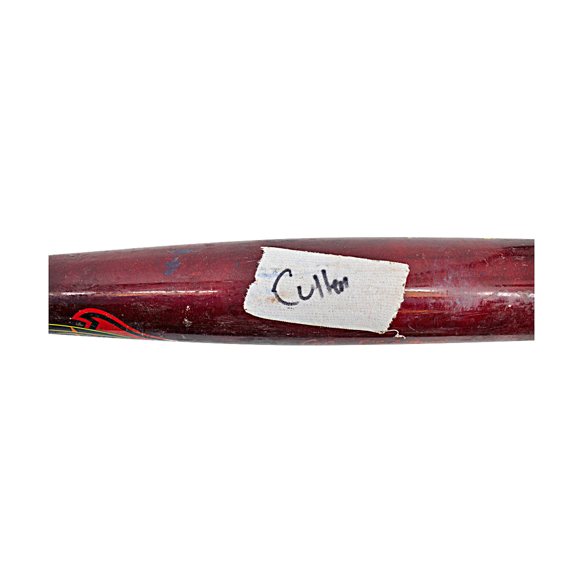 Stephen Cullen Autographed and Inscribed 2024 Game Used Firefighters Bat