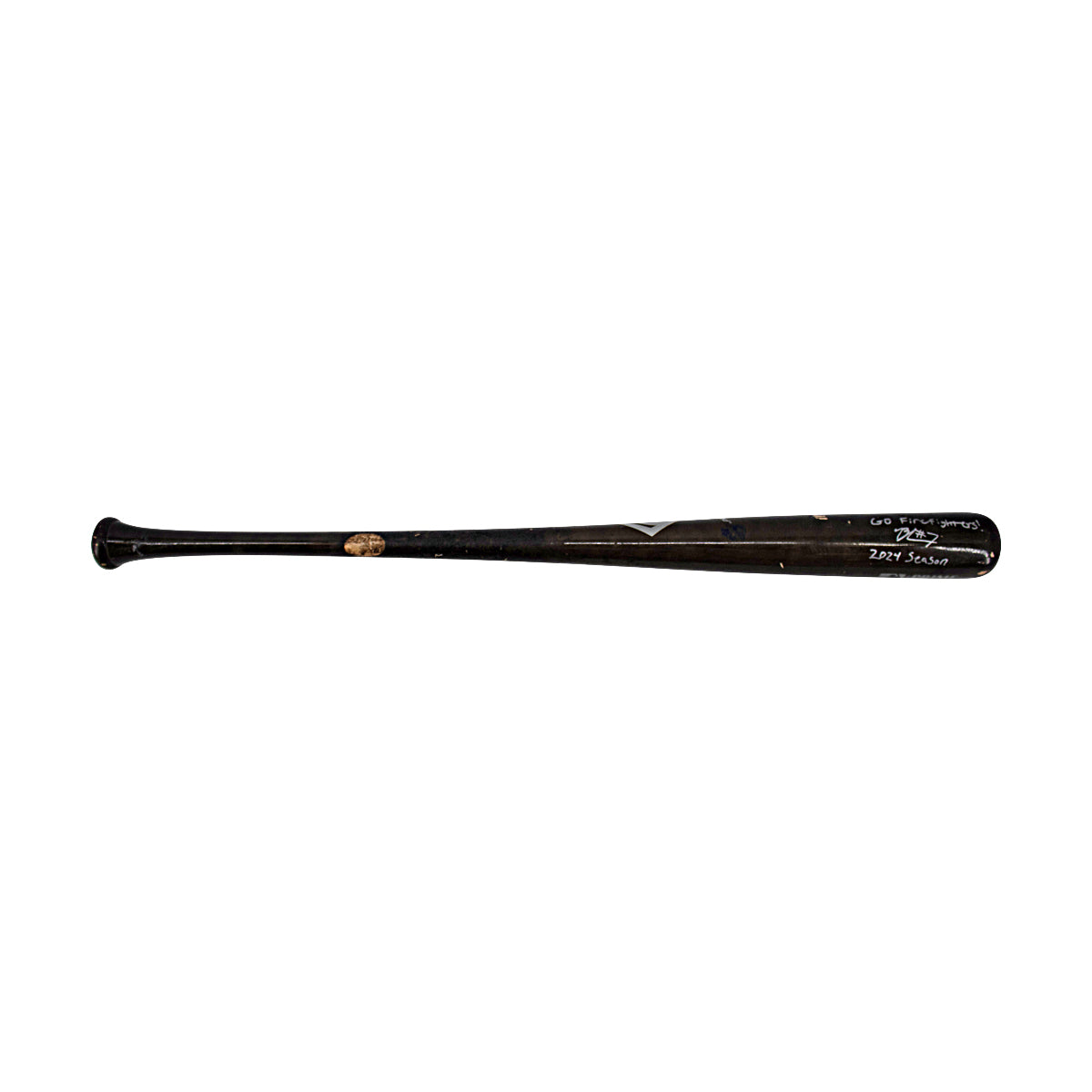 Blaine McIntosh Autographed and Inscribed 2024 Game Used Firefighters Bat