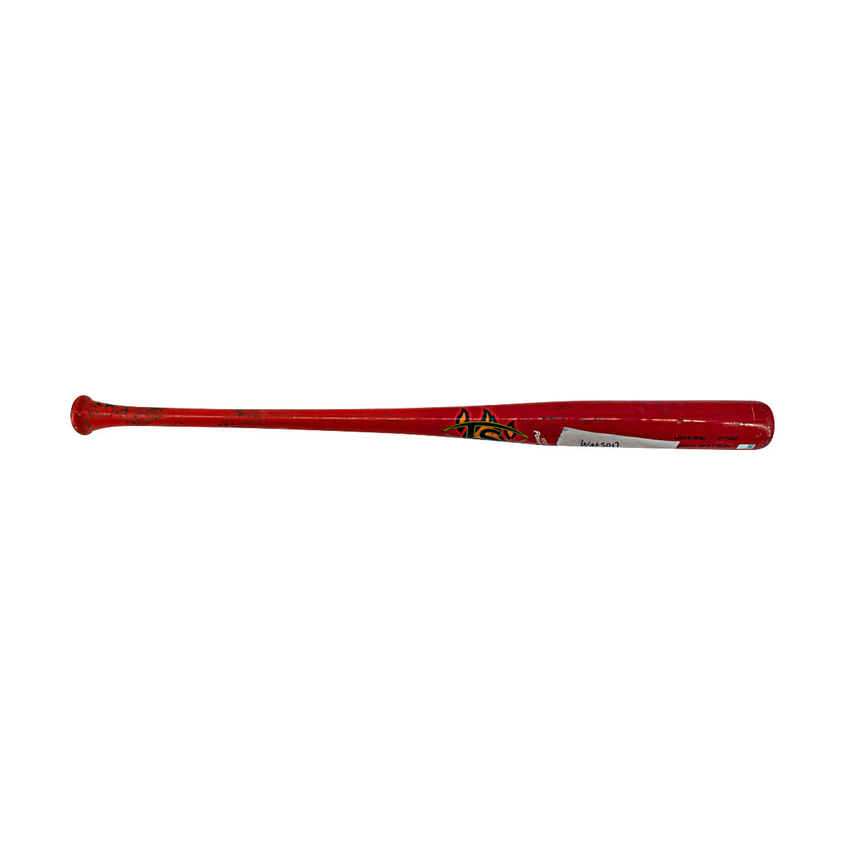 Zach Watson Autographed and Inscribed 2024 Game Used Firefighters Bat