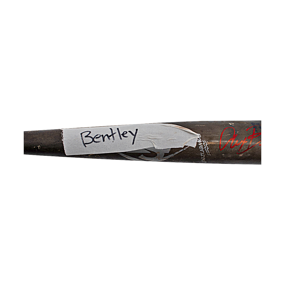 Alex Bentley Autographed and Inscribed 2024 Game Used Firefighters Bat