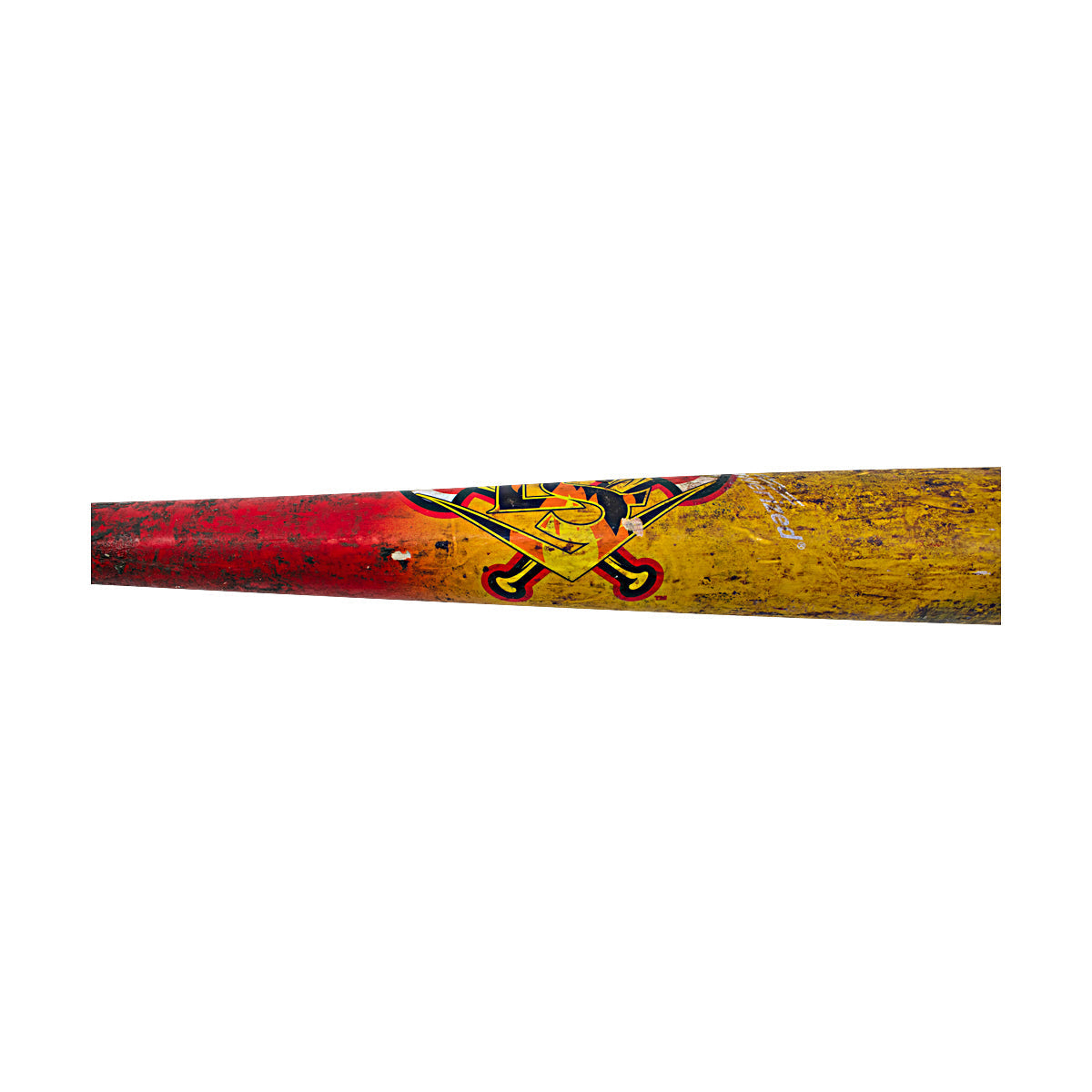 Trey Vanderpool Autographed and Inscribed 2024 Game Used Firefighters Bat