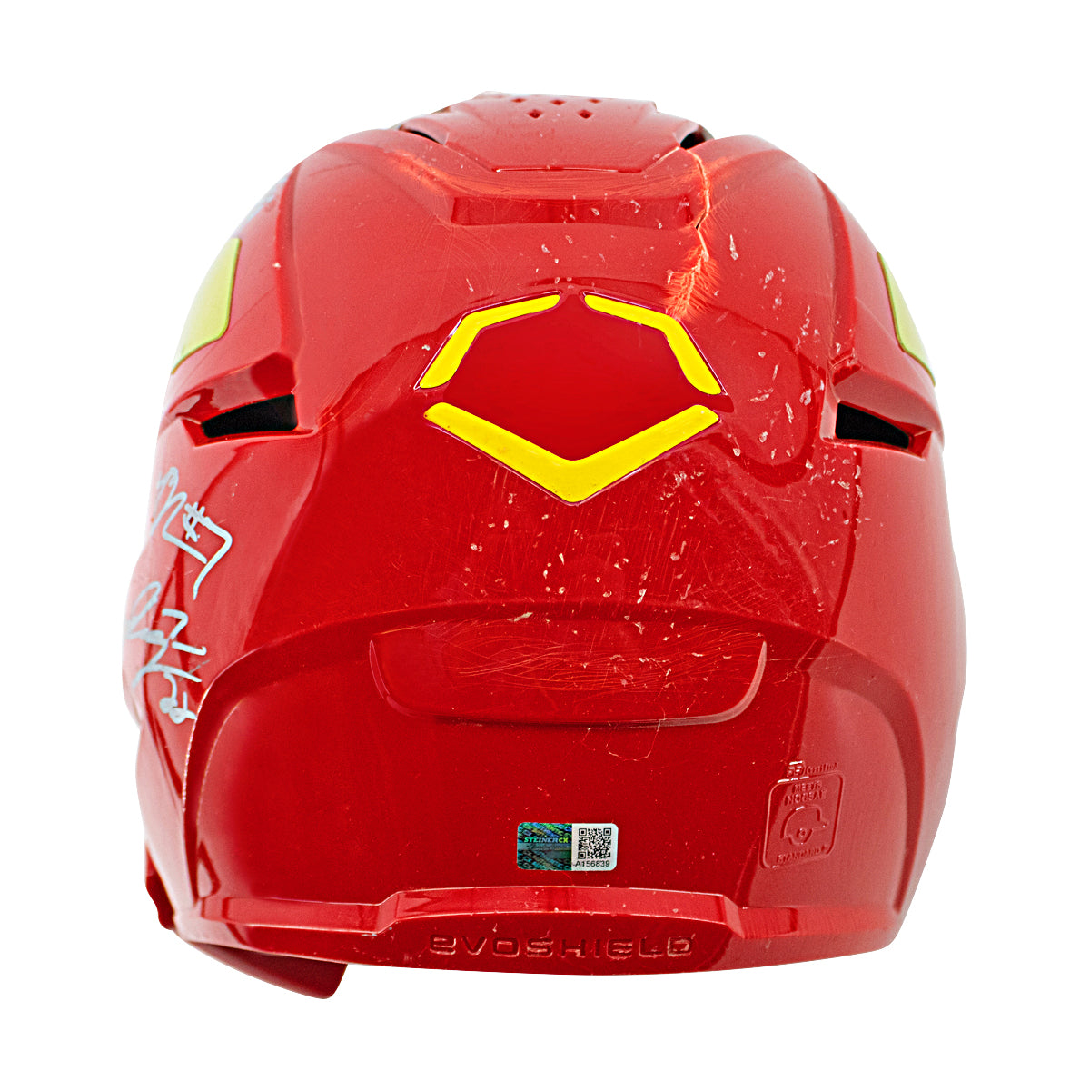 Firefighters 2024 Team Signed Game Used Helmet - Logan Lacey Helmet