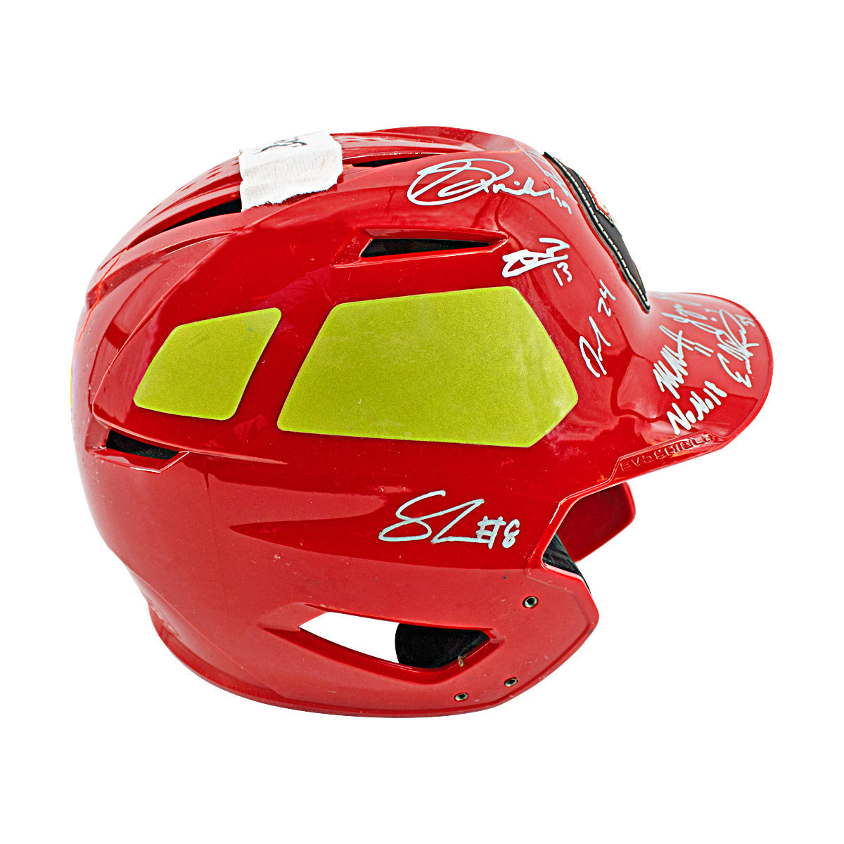 Firefighters 2024 Team Signed Game Used Helmet - Logan Lacey Helmet