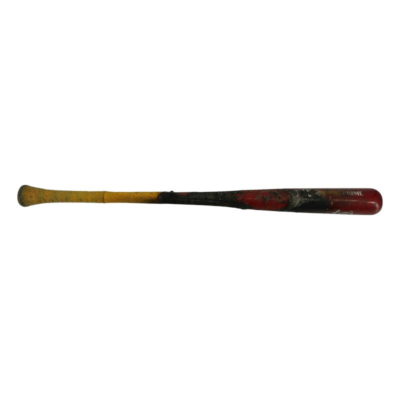 Logan Lacey Firefighters Autographed Game Used LS Genuine C271 Bat