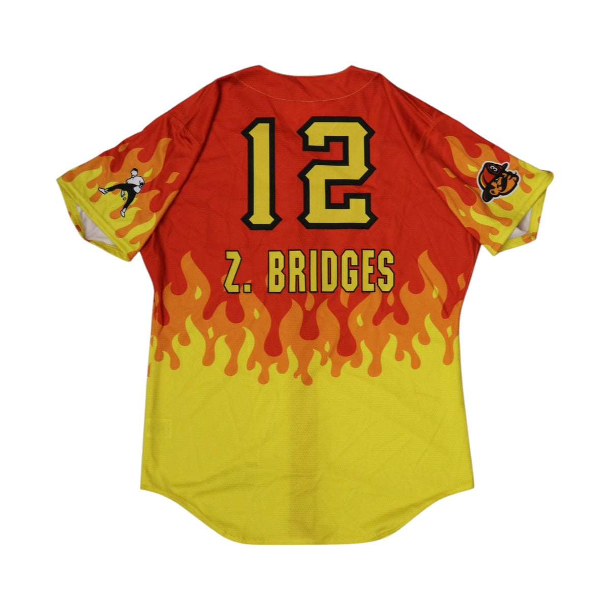 Zachary Bridges Firefighters Game Worn June 13, 2026 Jersey at Nebraska