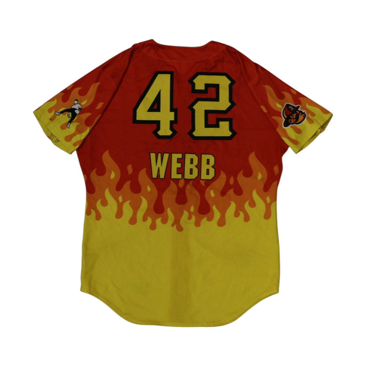 Bradford Webb Firefighters Game Worn June 13, 2026 Jersey at Nebraska