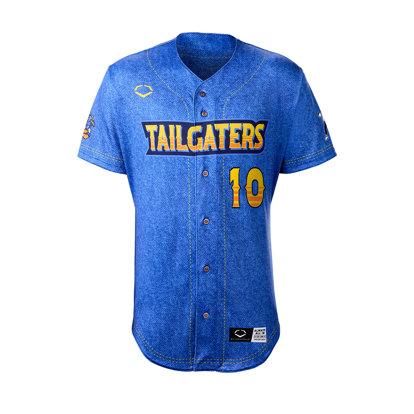 Tailgaters Brett Carson #10 Player Jersey - Denim