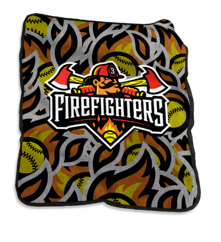 Firefighters Logo Brands Classic Fleece Blanket