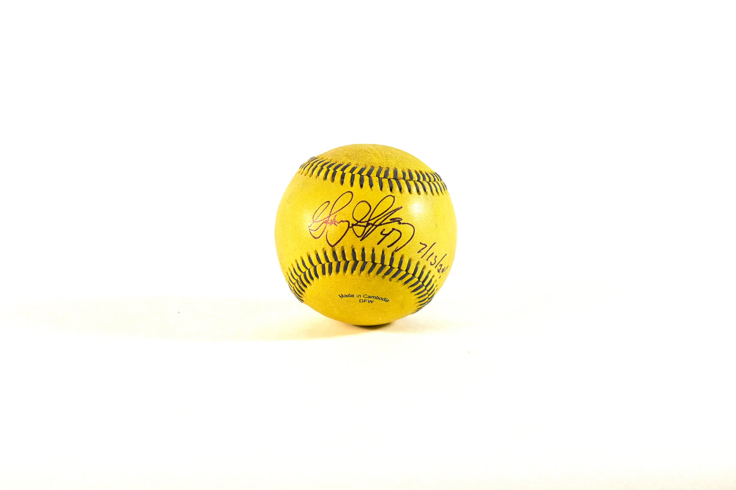 Game Used Ball - Gio Gonzalez Strikeout Pitch; Washington D.C @ Nationals Park (7/13/24)