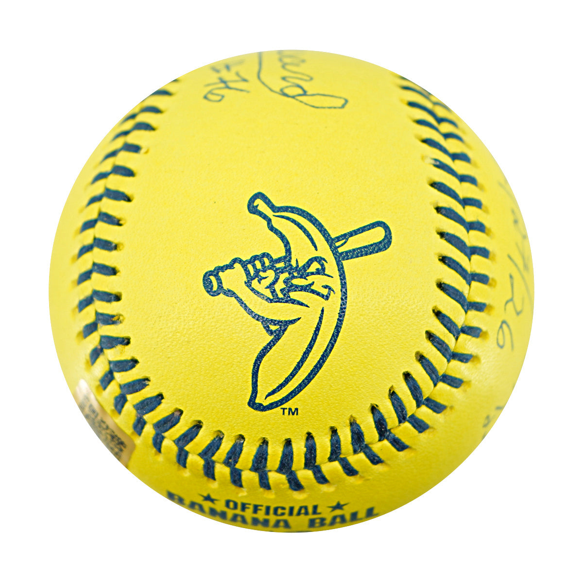 Bill Howard Indianapolis Clowns Autographed Inscribed Official Banana Ball 2.27.26 FSU Tallahassee Florida
