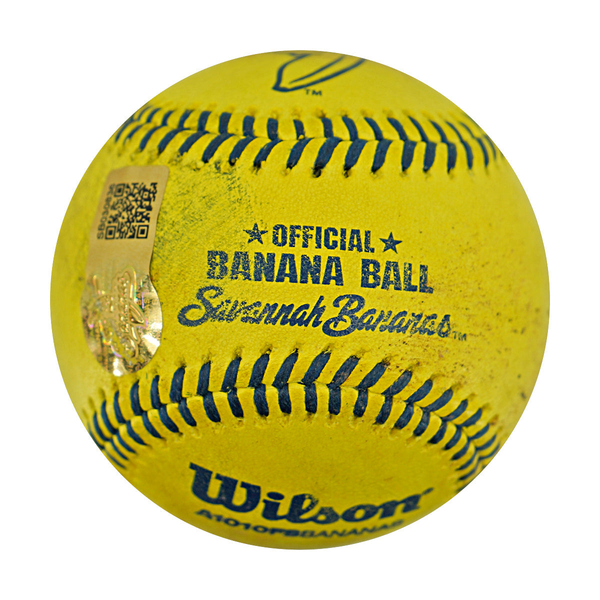 Indianapolis Clowns Game Used Banana Ball 2.27.26 FSU Tallahassee Florida