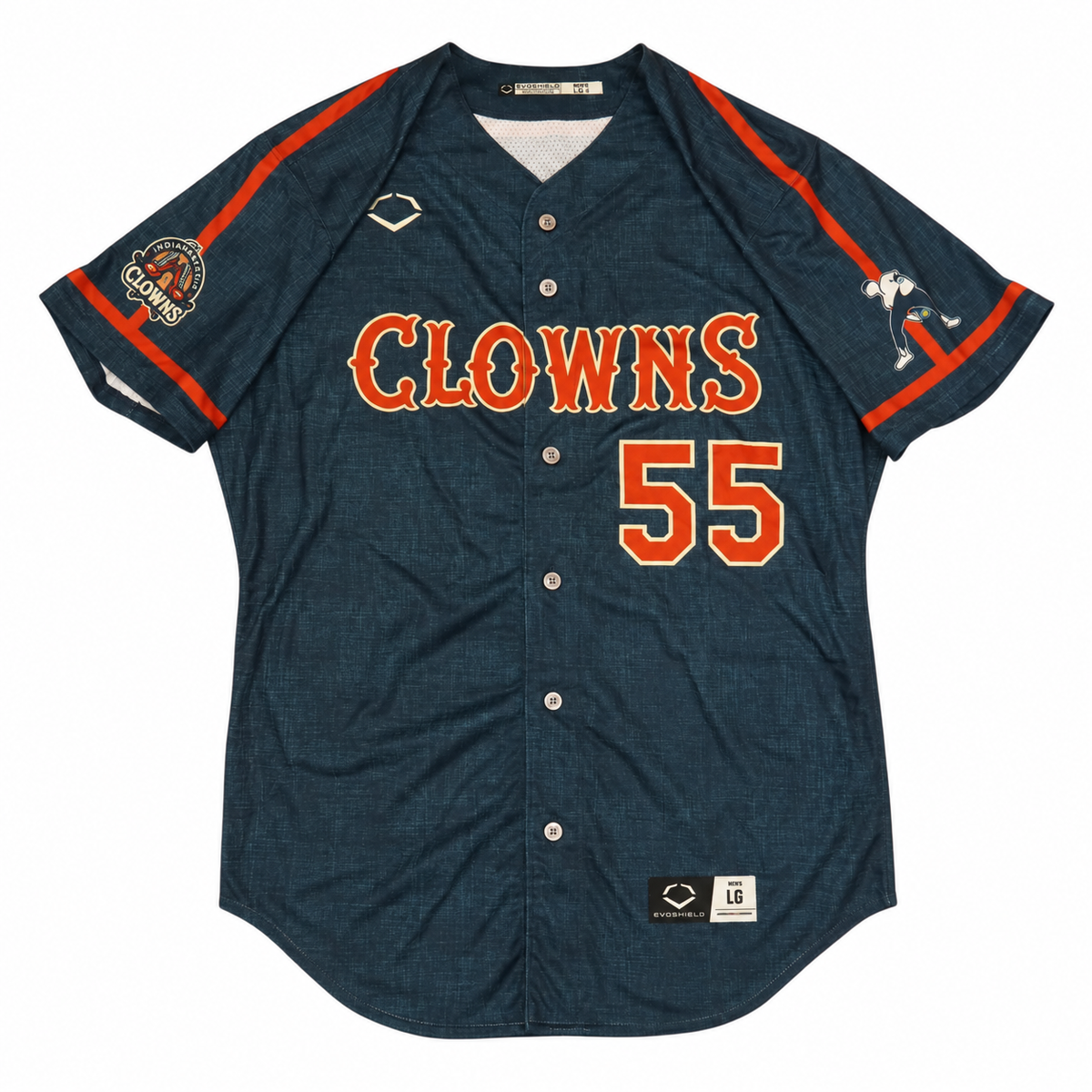 Willie Carter Indianapolis Clowns Game Worn May 15, 2026 Jersey in Indianapolis