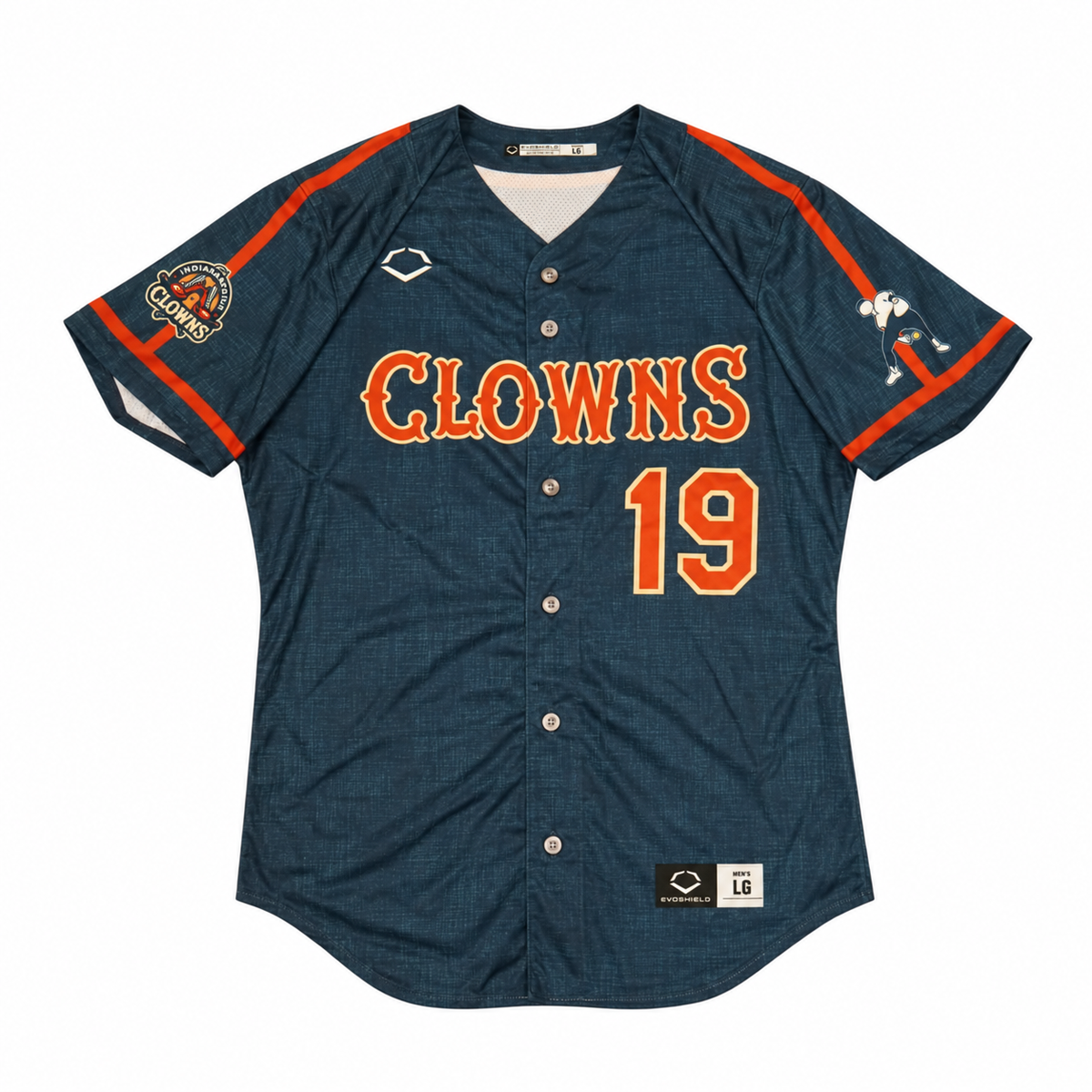 Jackie Bradley Jr. Indianapolis Clowns Game Worn May 15, 2026 Jersey in Indy