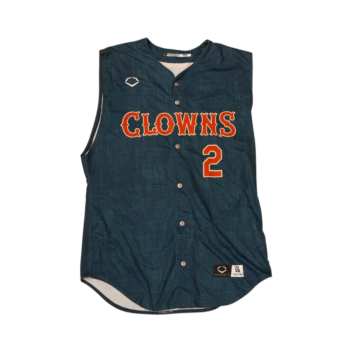 Jalen Vasquez Indianapolis Clowns Game Worn May 15, 2026 Jersey in Indianapolis