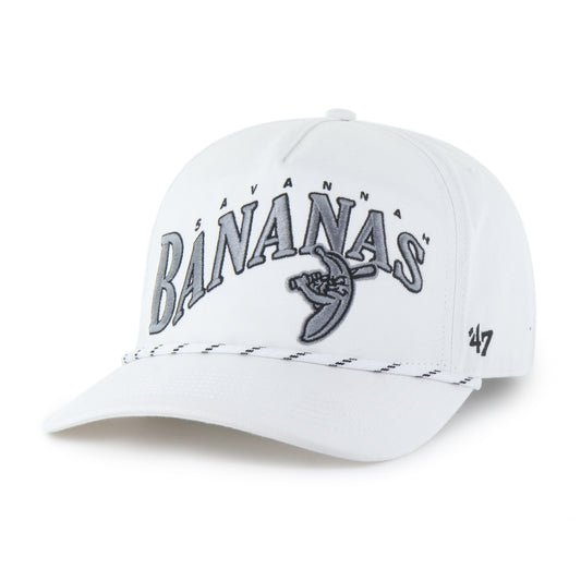 Bananas 47 Brand Adjustable Speckled Hitch Hat - White