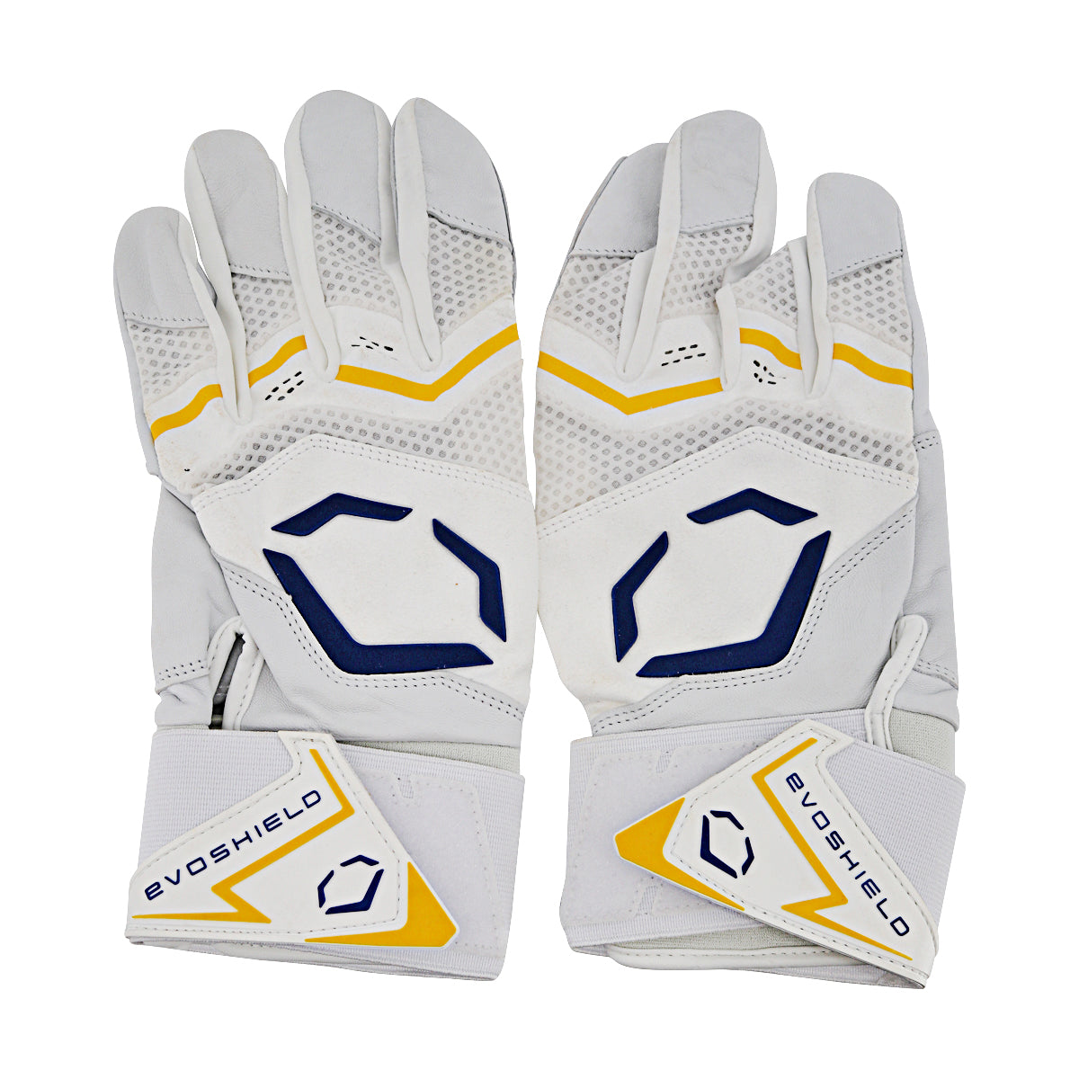 Jason Kipnis "Former Cleveland Indian" Game Worn Savannah Bananas Pair of Evoshield Batting Gloves from Progressive Field Game on 8/10/2024