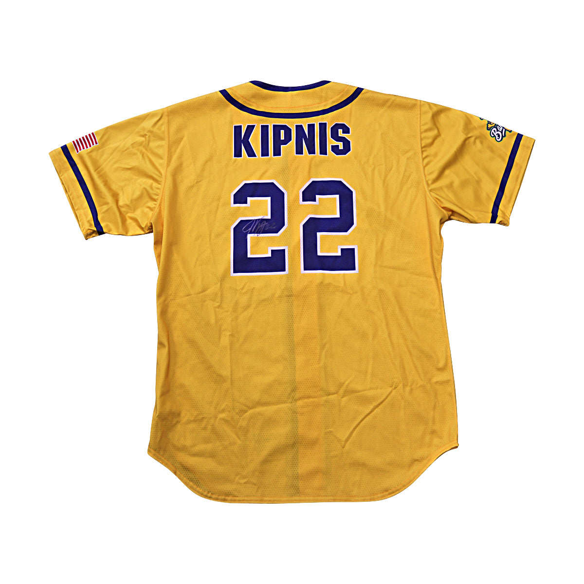 Jason Kipnis "Former Cleveland Indian" Autographed Game Worn Savannah Bananas Jersey from Progressive Field Game (8/10/2024)