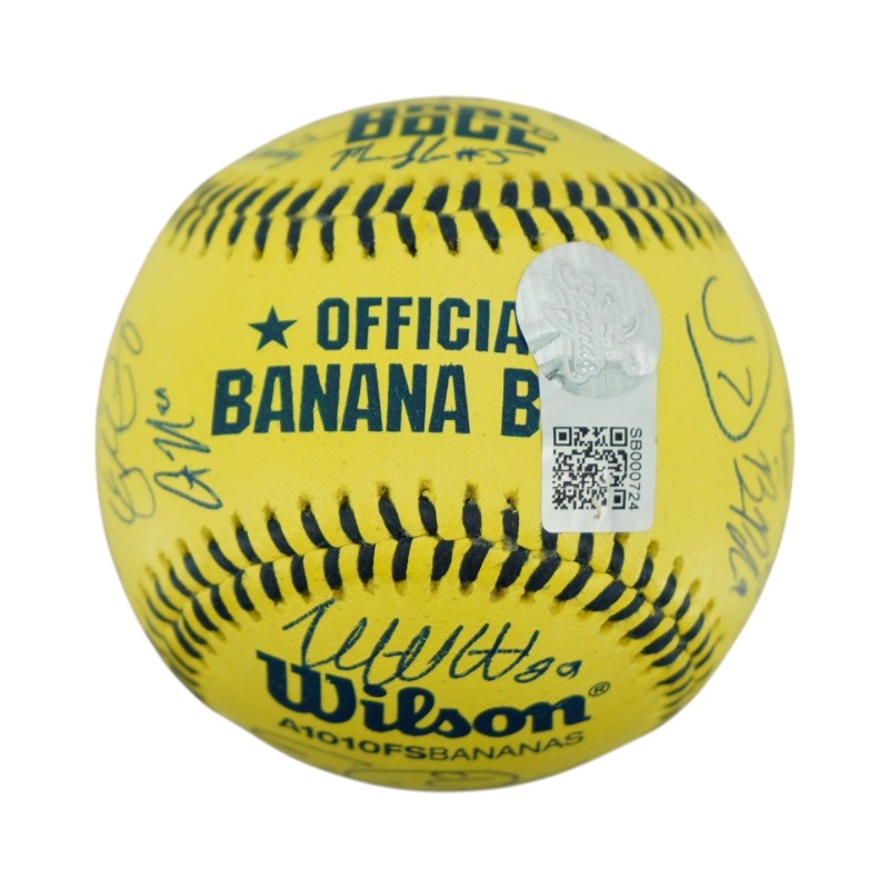 Loco Beach Coconuts 2026 Inaugural Team Signed Official Banana Ball