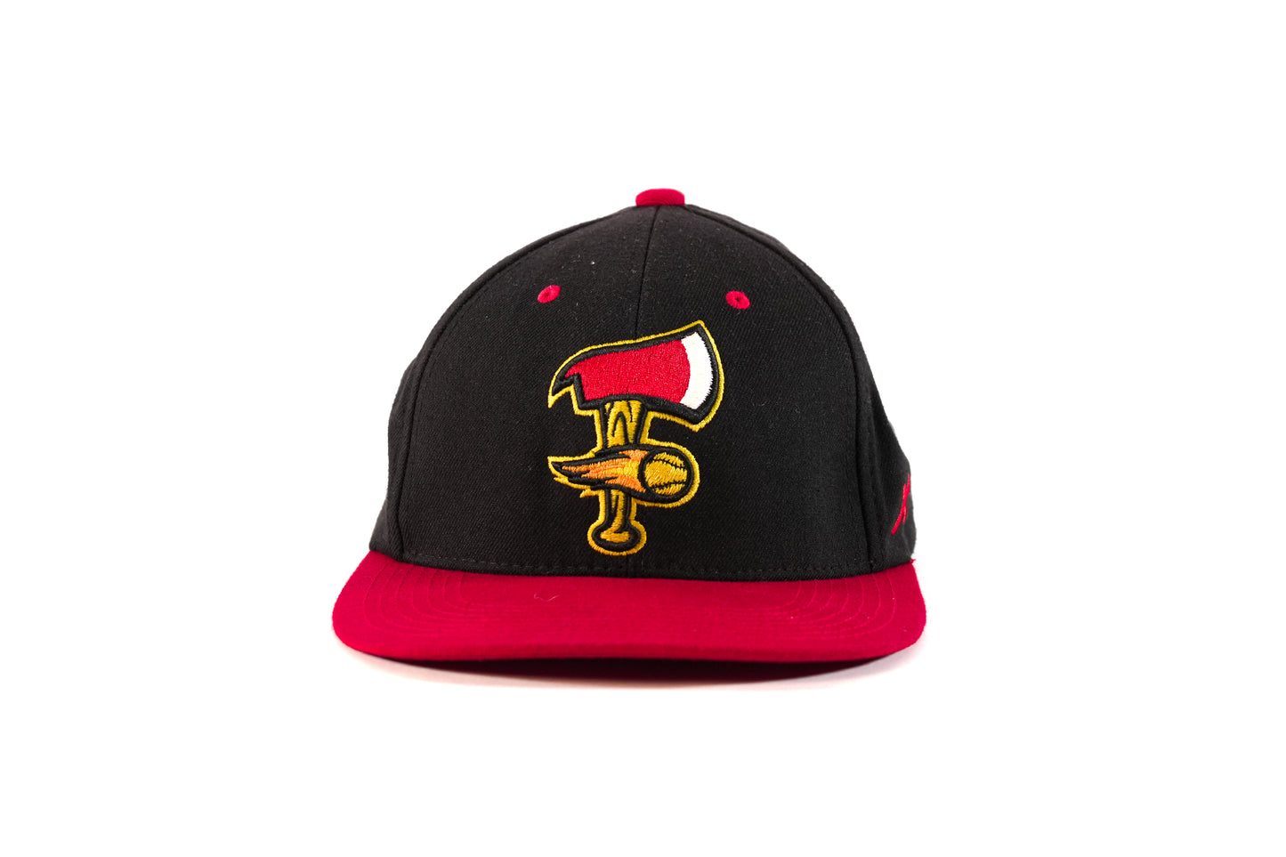 Matt Wolf Signed & Game Worn Official Firefighters Game Hat