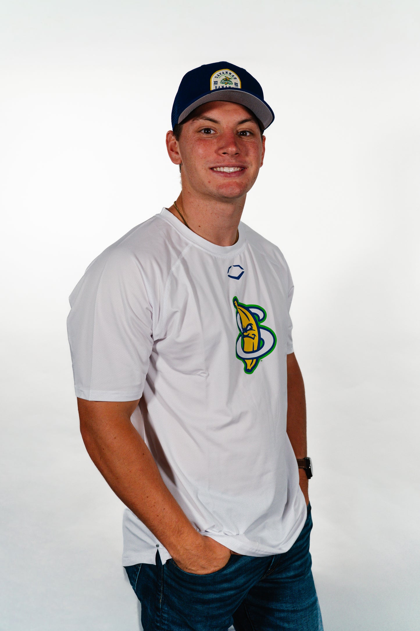 Bananas EvoShield Alternate Logo Tech Tee 2.0 - White
