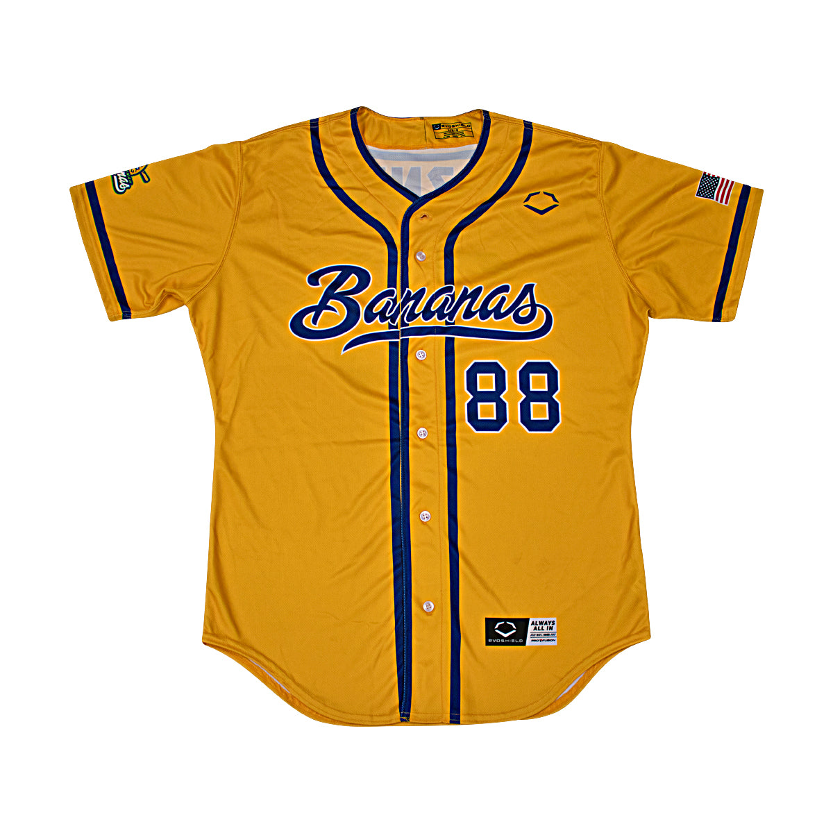 Noah Niznik Autographed Game Worn Savannah Bananas Jersey from Fenway Park Game on 6/8/2024