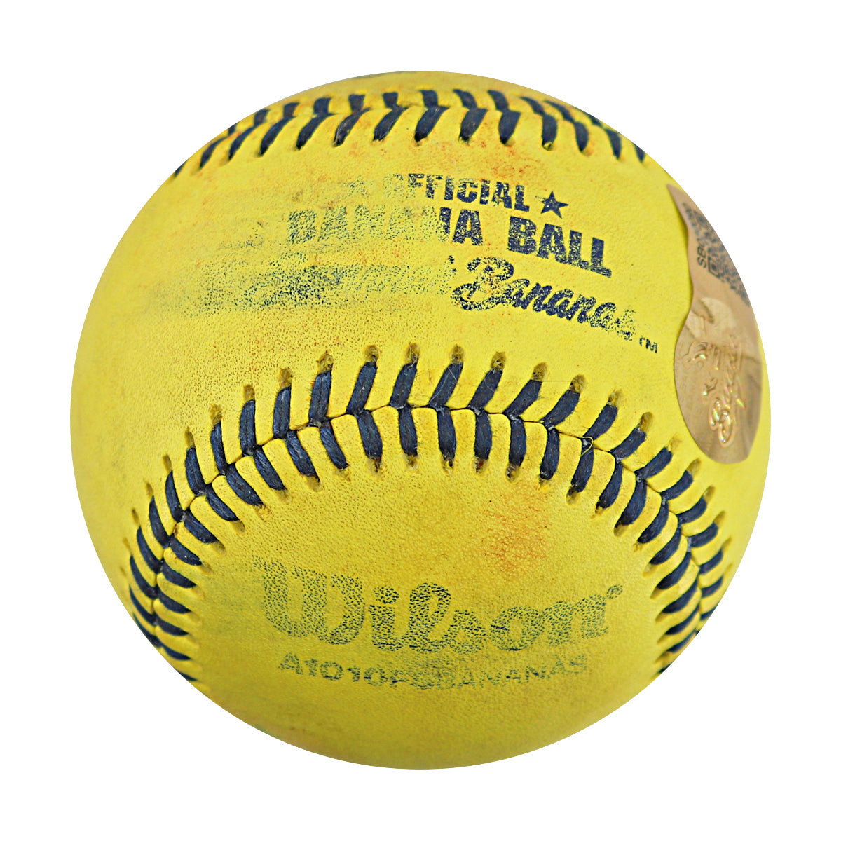 Jason Swan Party Animals Autographed and Inscribed Game Used Banana Ball from 3/15/25 at Tampa - Top 4 Foul Ball